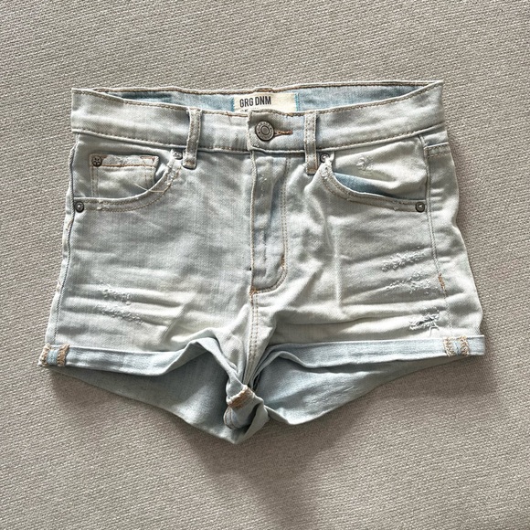 Garage | High Waist Denim Shorts - Picture 1 of 2